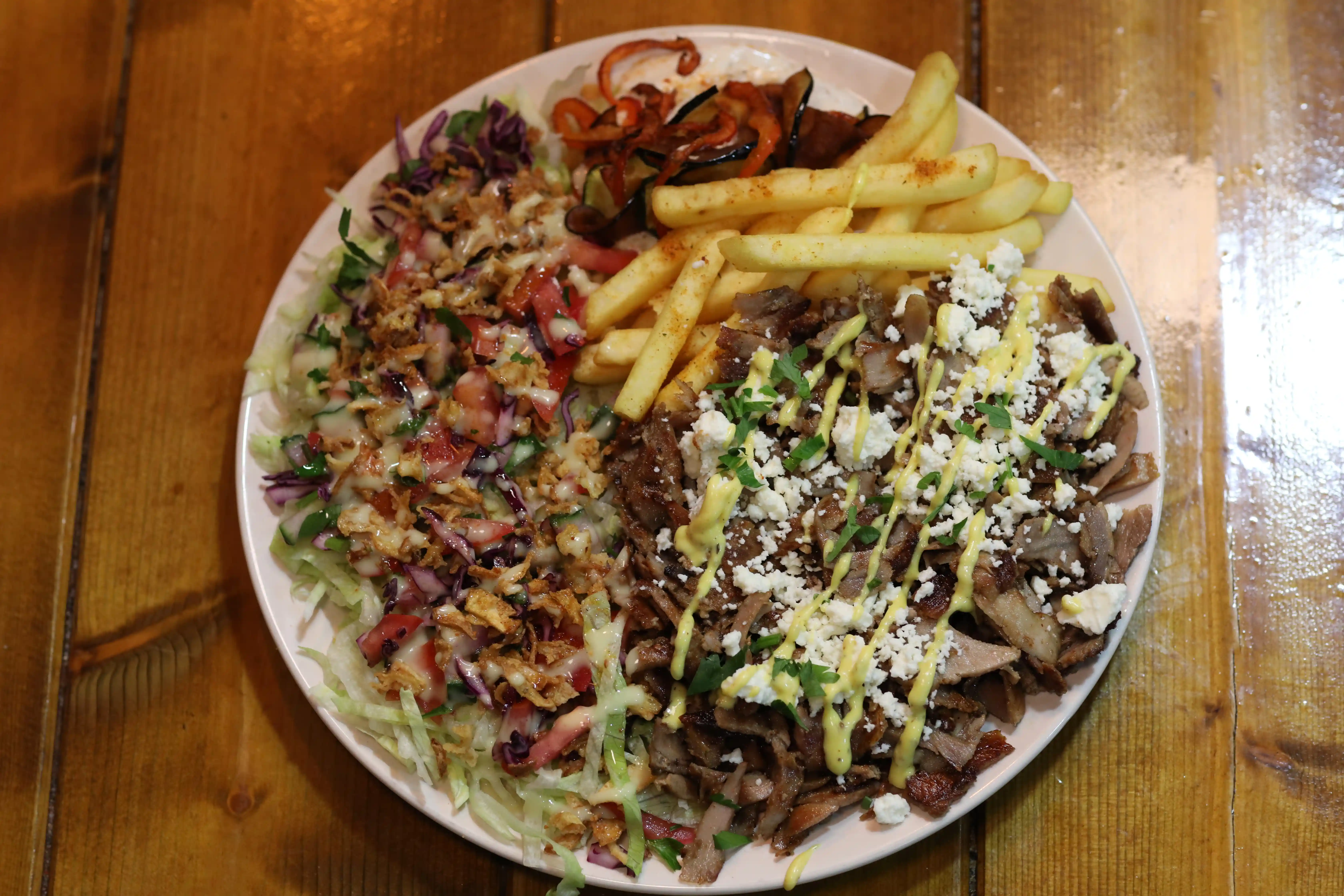 Assiette Döner Kebab Spéciale